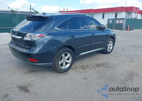 2011 Lexus Rx 350 из США, поврежденный, VIN 2T2BK1BAXBC085559